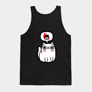 Bearded Glasses Tank Top